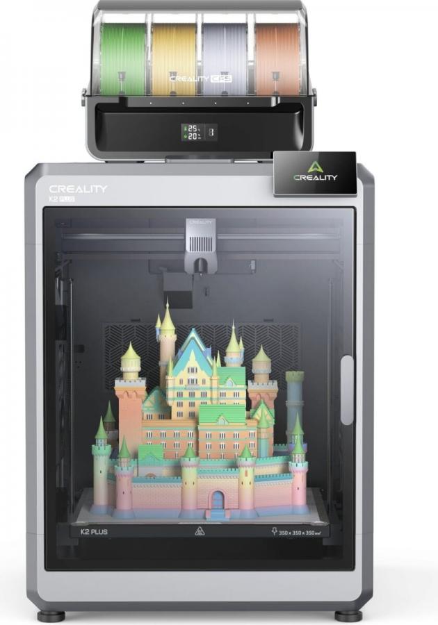 CREALITY K2 PLUS COMBO multi-color (16 colors) FDM 3d Printer 600mm/s (Combo with CFS Kit)