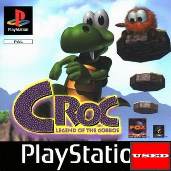 Croc: Legend of the Gobbos (Platinum) PSX USED