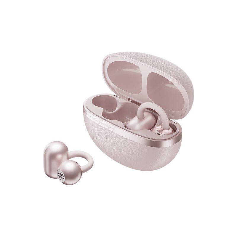 QCY Crossky C50 Pink (CT06) Open Ear Earclip, BT 6.0, IPX5 waterproof, 35h