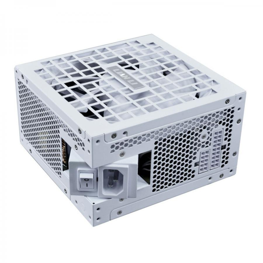 Lian Li RS1200W White - 1200 Watt 80+ Gold PSU - 12V-2x6 Colored Cable - RS Hub - Fully Modular