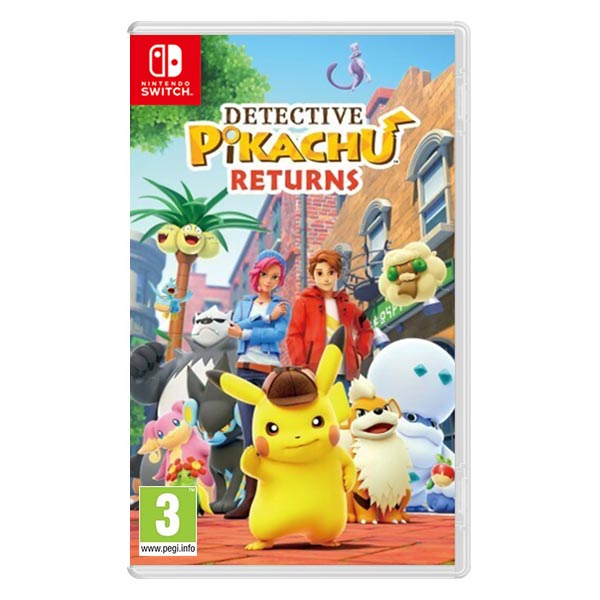 Detective Pikachu Returns Nintendo Switch NEW
