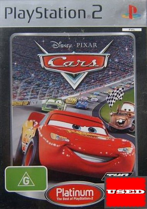 Disney-Pixar Cars (Platinum) PS2 USED