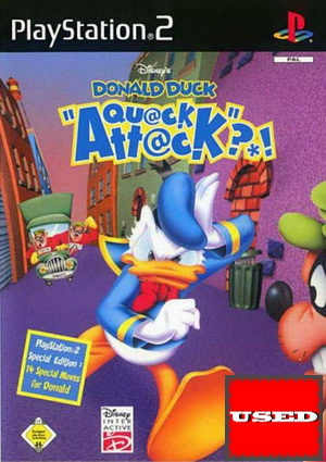 Disney's Donald Duck Quack Attack PS2 USED