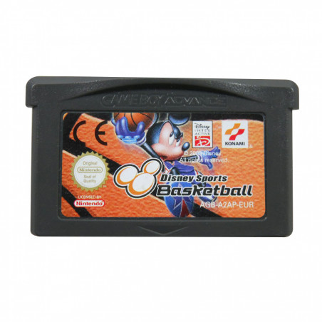 Disney Sports Basketball GameBoy Advance UNBOXED (Worn Sticker)