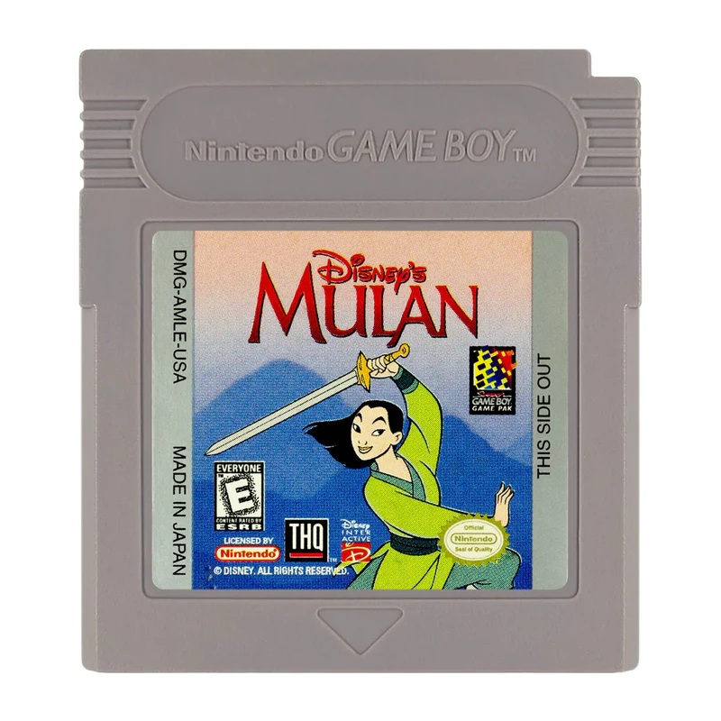 Disney's Mulan GameBoy UNBOXED (NTSC)