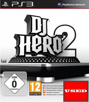 DJ Hero 2 PS3 USED (Game Only)