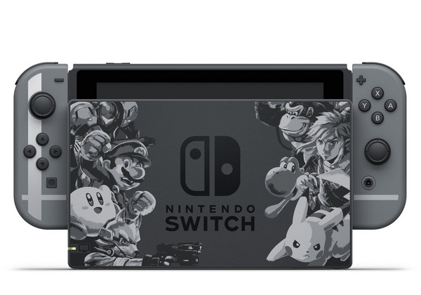 Nintendo Switch Console Super Smash Ultimate Bundle