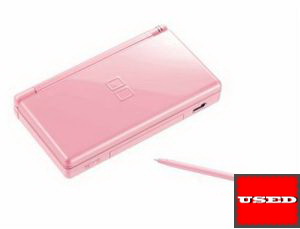 Nintendo DS Lite Pink USED (Unboxed) (Slightly Scratched)