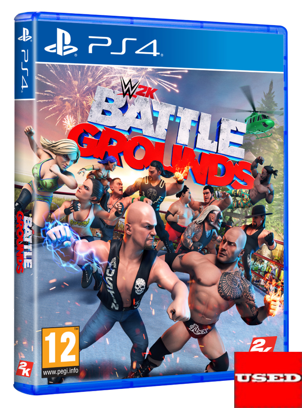 WWE 2K Battlegrounds PS4 USED
