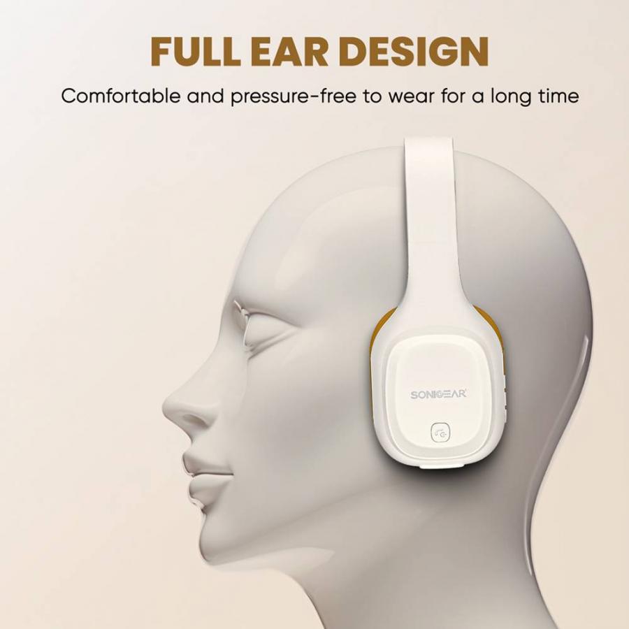 SONICGEAR BT5.4 OVER-EAR HEADPHONES AIRPHONE 5 INDIGO