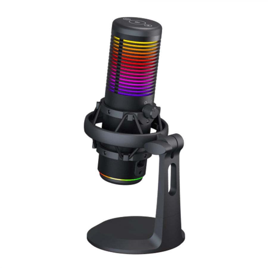 WHITE SHARK TOUCH CONTROL MICROPHONE DSM-07 RGB LIGHT BLACK
