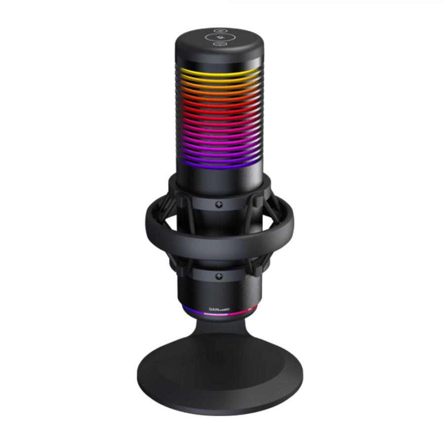 WHITE SHARK TOUCH CONTROL MICROPHONE DSM-07 RGB LIGHT BLACK