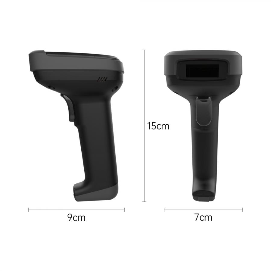 DELI WIRELESS SCAN GUN BLACK
