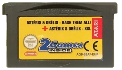 Asterix & Obelix Bash Them All ! + Asterix & Obelix XXL GameBoy Advance UNBOXED