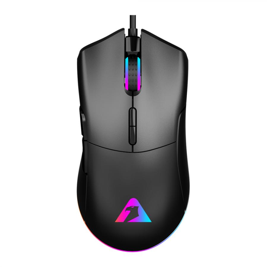 ARMAGGEDDON USB WIRED MACROABLE GAMING MOUSE FALCON V LK 12000CPI BLACK