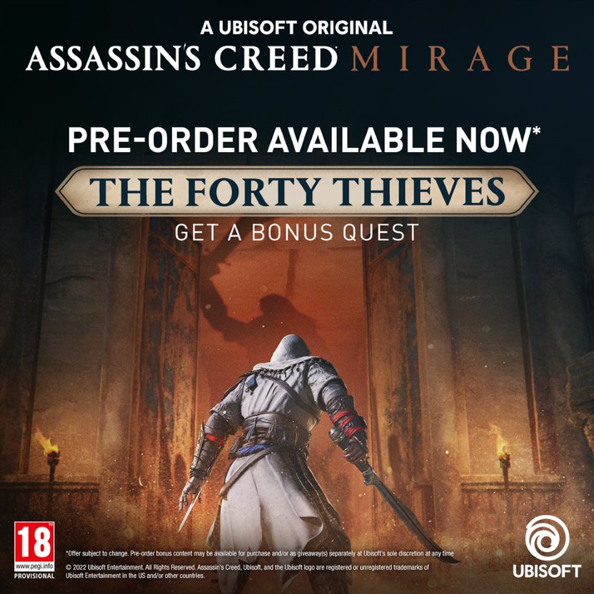 Assassins Creed Mirage Deluxe Edition PS5 NEW