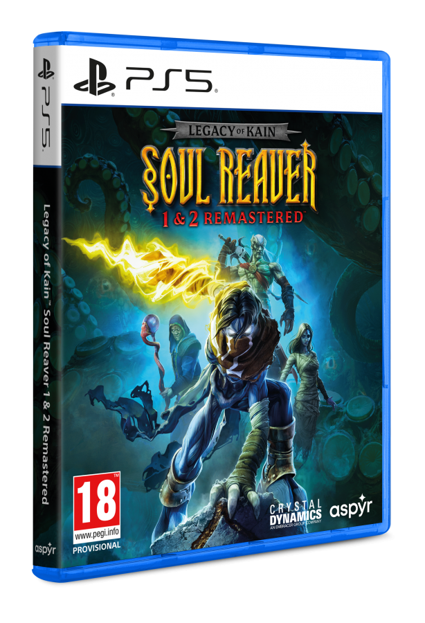 Legacy of Kain Soul Reaver 1&2 Remastered PS5 NEW