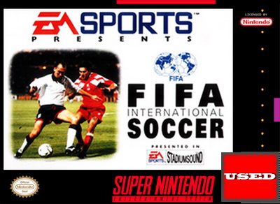 FIFA International Soccer SNES USED