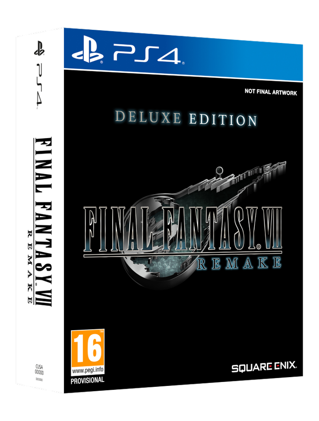Final Fantasy VII Remake Deluxe Edition PS4 NEW
