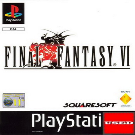 Final Fantasy VI PSX USED