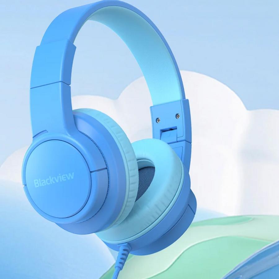 BLACKVIEW KID WIRED FOLDABLE FITBUDS K1 OCEAN BLUE