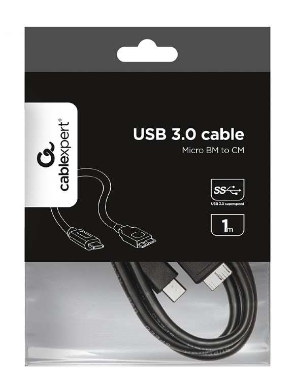 Cablexpert USB 3.0 BM to TYPE-C  Cable 1m   