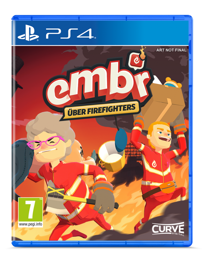 Embr:Uber Firefighters PS4 NEW