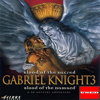Gabriel Knight 3 PC USED (Damaged Crystal Case)