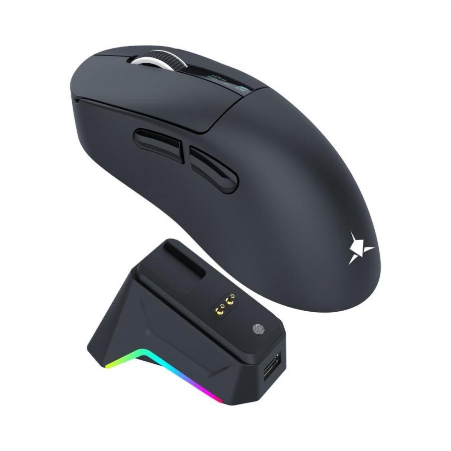 WHITE SHARK WIRELESS GAMING MOUSE 12000DPI WMG-5023 GAWAIN BLACK