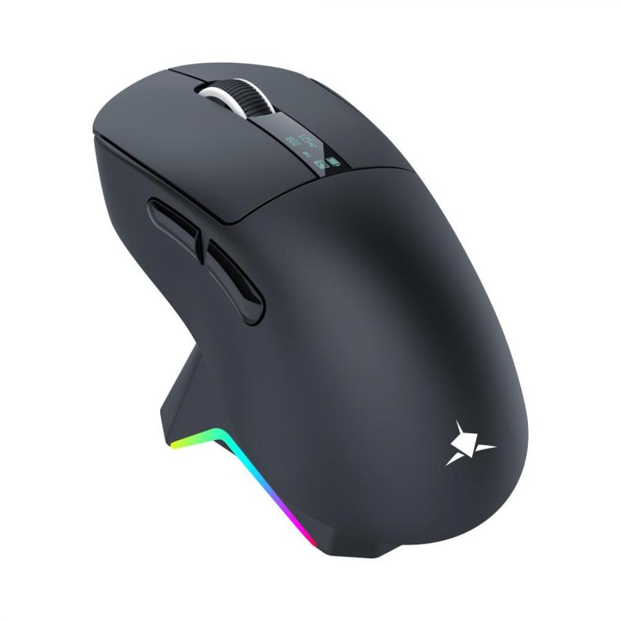 WHITE SHARK WIRELESS GAMING MOUSE 12000DPI WMG-5023 GAWAIN BLACK