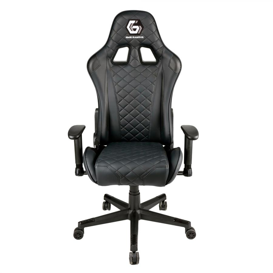 GEMBIRD GAMING PVC LEATHER CHAIR WITH PILLOWS BLACK