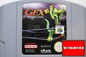 Gex 3: Deep Cover Gecko N64 UNBOXED