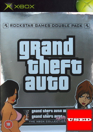 Grand Theft Auto Double Pack XBOX USED