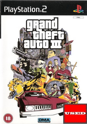 Grand Theft Auto III  PS2 USED