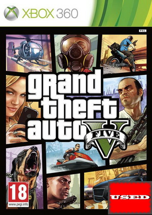 Grand Theft Auto V X360 USED