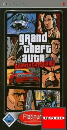 Grand Theft Auto: Liberty City Stories (Platinum) PSP USED