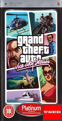 Grand Theft Auto: Vice City Stories (Platinum) PSP USED