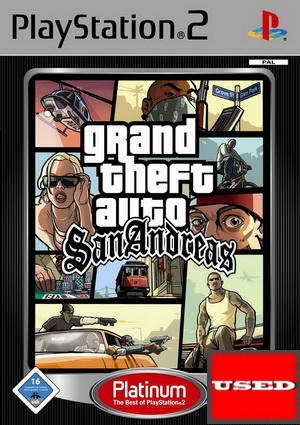 Grand Theft Auto: San Andreas PS2 USED