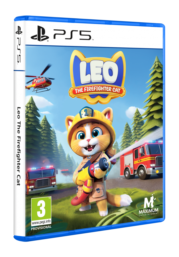 ----------------Leo The Firefighter Cat PS5 NEW --------------------
