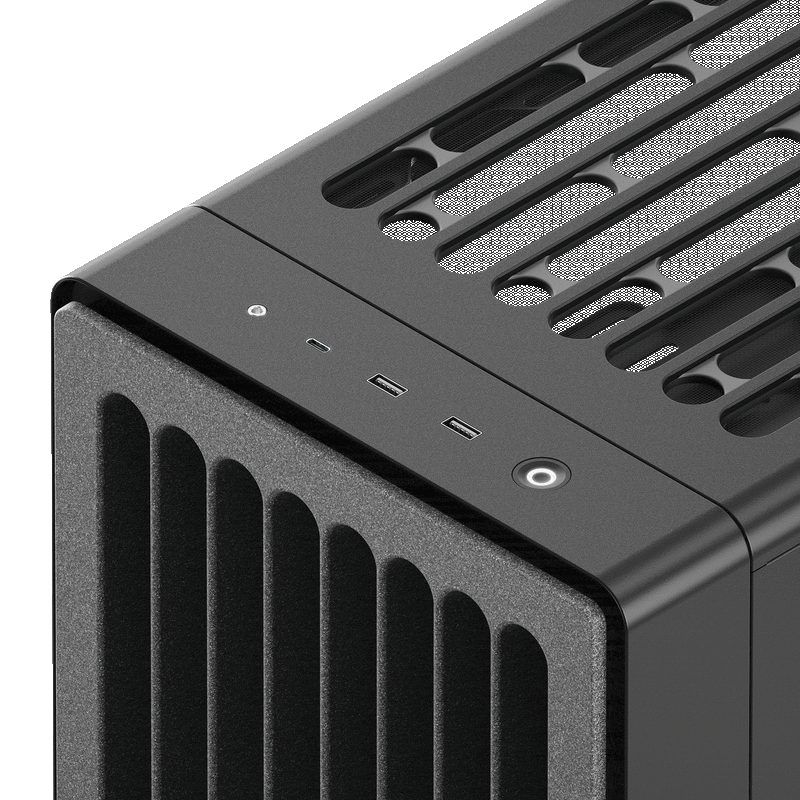 HAVN BF 360 Flow Black with 180mm fans - premium ATX mid-tower