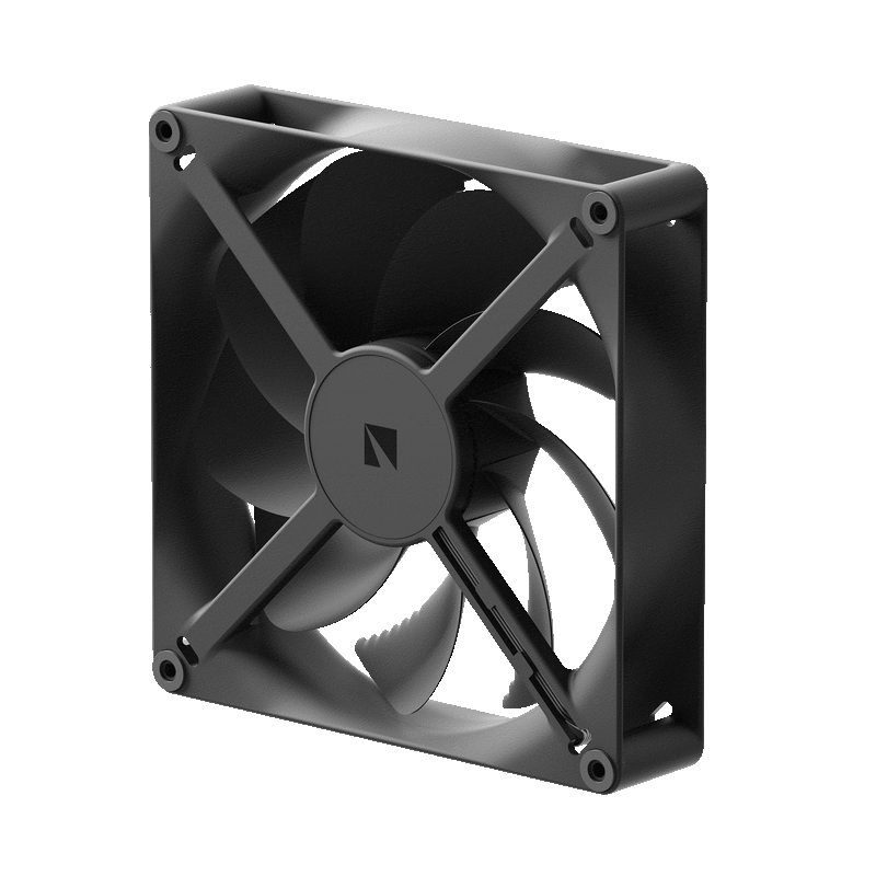 HAVN H18 Dual Pack Black 180mm A-RGB Metal Core Case Fan