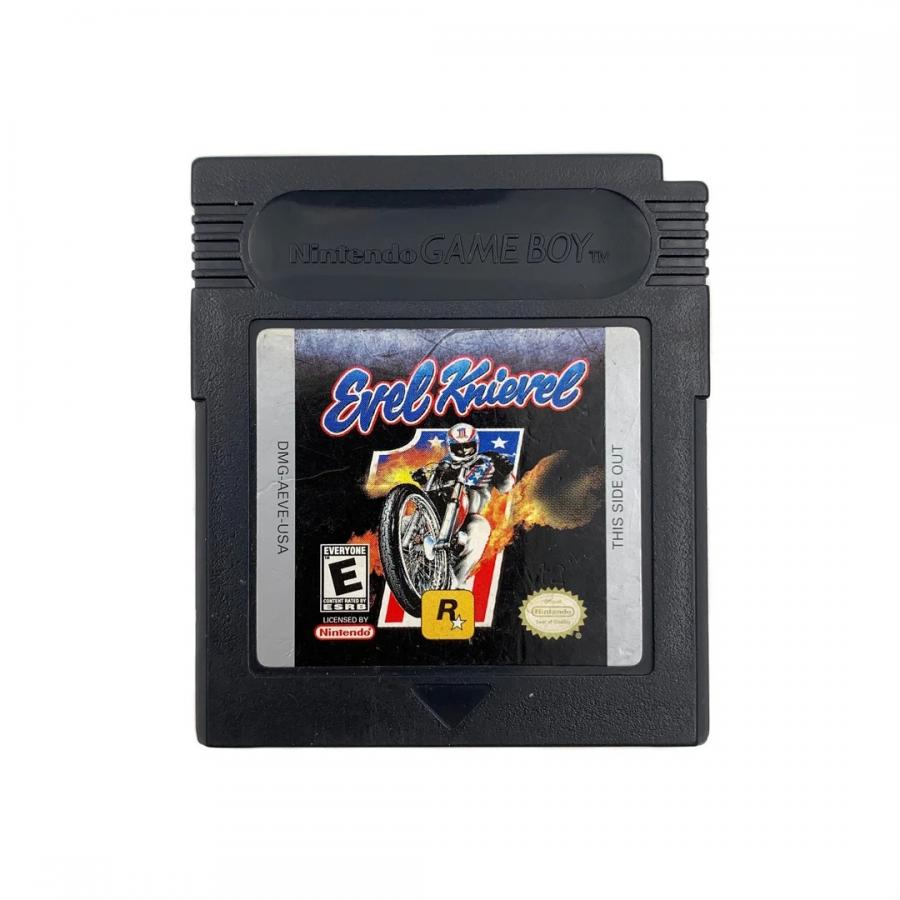 Evel Knievel GameBoy Color UNBOXED (Worn Sticker/NTSC)