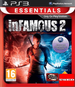 inFamous 2 (Essentials) PS3 USED