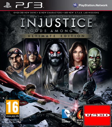 Injustice: Gods Among Us (Ultimate) PS3 USED