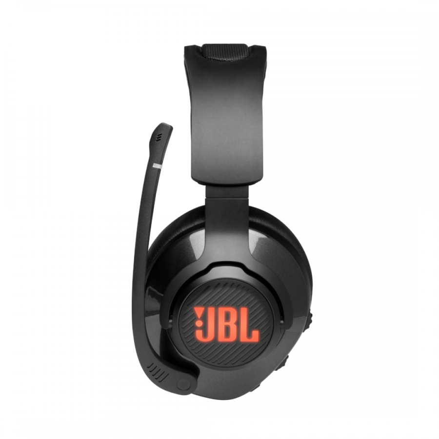 JBL Quantum 400, Over-Ear Wired Gaming Headset, Surround, RGB (Black)
