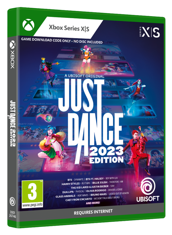 JUST DANCE 2023  ( Code In A Box )    XBOX Series X  NEW  