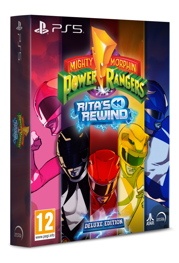 Mighty Morphin Power Rangers Rita's Rewind Deluxe Edition PS5 NEW