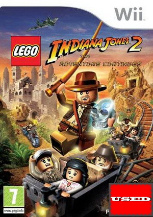 Lego Indiana Jones 2 Wii USED
