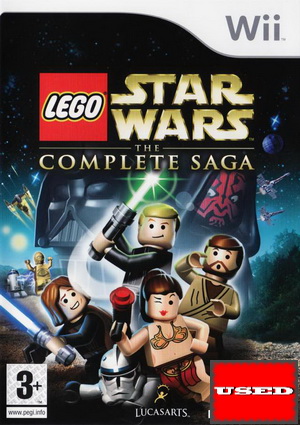 Lego Star Wars: The Complete Saga Wii USED (No Manual)