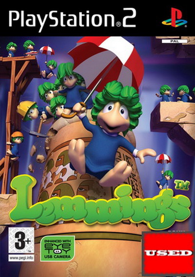 Lemmings PS2 USED (No Manual)